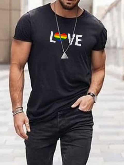 Men's Love Print LGHT T-Shirt