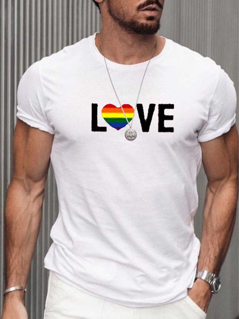 Men's Love Print LGHT T-Shirt