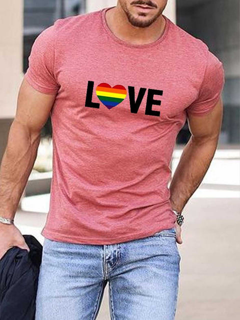 Men's Love Print LGHT T-Shirt