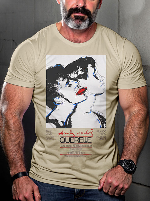 Gay Querelle Film Poster LGBT Gay Pride Art Casual Print T-shirt