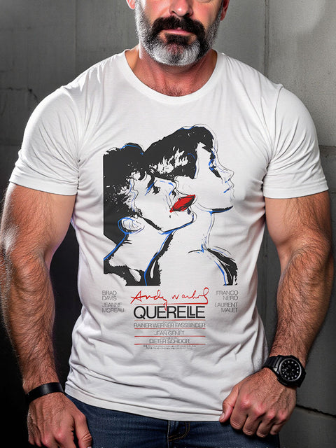 Gay Querelle Film Poster LGBT Gay Pride Art Casual Print T-shirt
