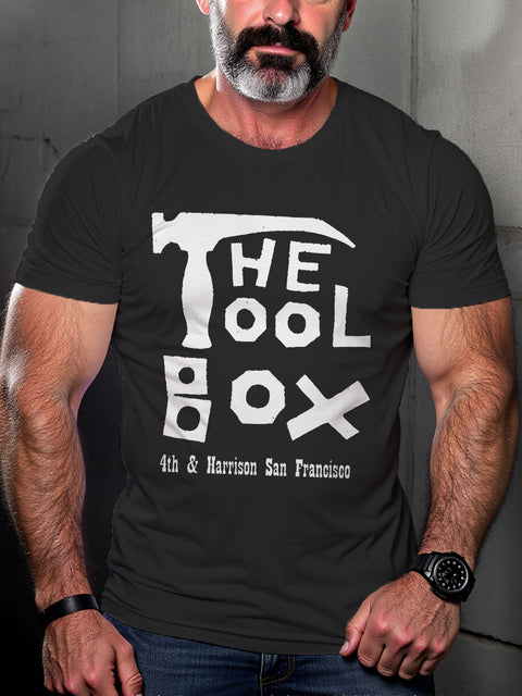 The Tool Box Gay Pride Month Art Casual Print T-shirt