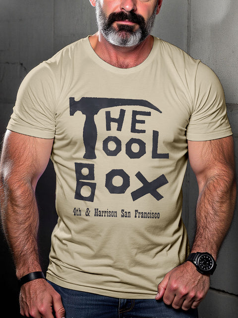 The Tool Box Gay Pride Month Art Casual Print T-shirt
