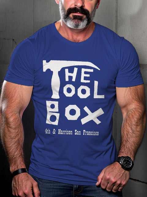 The Tool Box Gay Pride Month Art Casual Print T-shirt