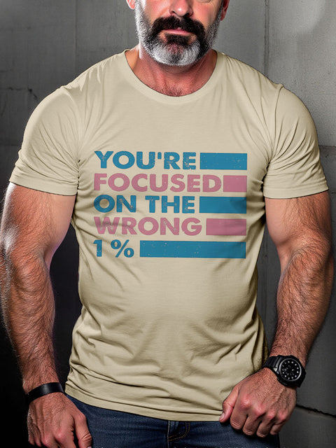 LGBT Ultimate Butt Slut Gay Pride Month Print Casual T-shirt