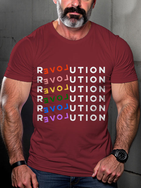 LGBT Gay Slut Gay Pride Month Print Casual T-shirt