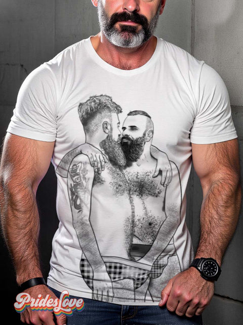 Lgbt Gay Pride Bear T-Shirt Multicolor / S