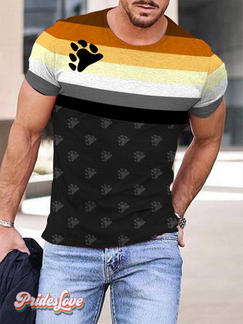 Men’s Bears Print Short Sleeve T-shirt Color / S