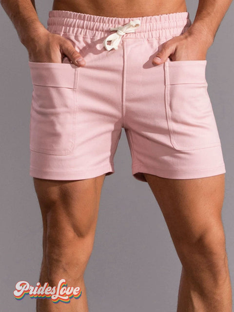 Men’s Casual Shorts Pink / S