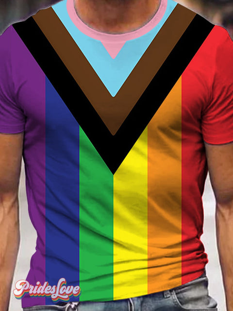 Men’s Rainbow Gay Banner T-Shirt