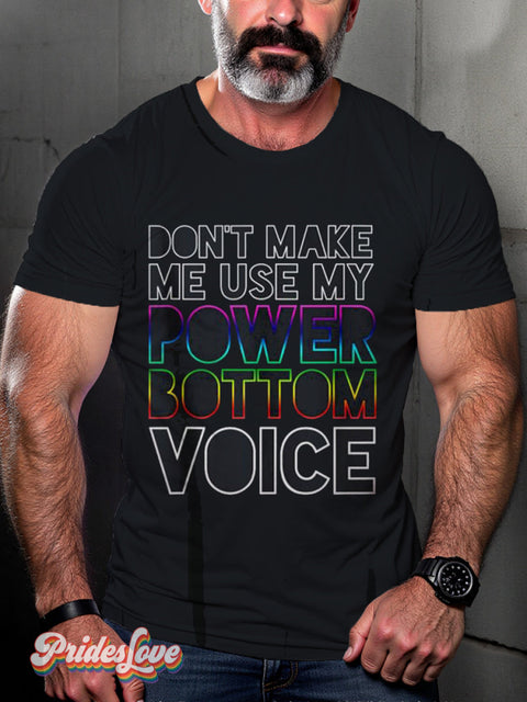 Men’s Retro Gay Rainbow Slogan Printed Casual 100% Cotton T-Shirt Multicolor / S