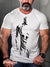 Men’s Vintage Gay Body Line Shadow Lgbt Print T-Shirt Multicolor / S