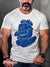 Men’s Vintage Gay Embrace Blue Line Lgbt Print T-Shirt Multicolor / S