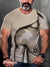 Men’s Vintage Gay Ink Texture Shoulder Lgbt Print T-Shirt Multicolor / S