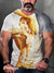 Men’s Vintage Gay Muscle Show Lgbt Printed Cotton T-Shirt Multicolor / S