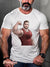 Men’s Vintage Gay Muscle Showing Biceps LGBT Print T-Shirt Multicolor / S