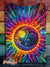 Men’s Vintage Lgbt Gay Pride Rainbow Sun Print Casual T-Shirt Multicolor / S