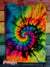 Men’s Vintage Lgbt Gay Pride Rainbow Tie-Dye Print Casual T-Shirt Multicolor / S
