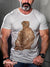 Men’s Vintage Naked Gay Hairy Slogan LGBT Printed T-Shirt Multicolor / S