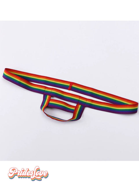 Rainbow Men’s Thong Underwear