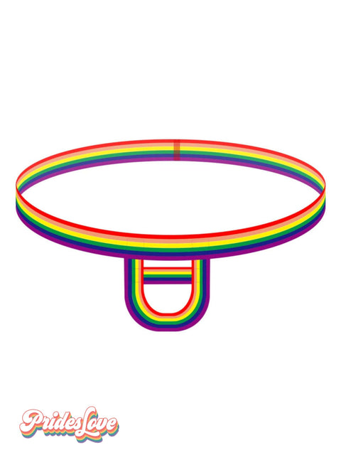 Rainbow Men’s Thong Underwear Colorful / S