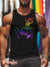 We Say Gay Rainbow Lgbt Vintage Print Men’s Tank Top Multicolor / S