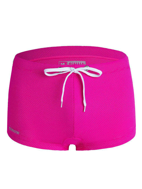 Rainbow Low waist Waterproof Flat Angle Men's Beach Shorts