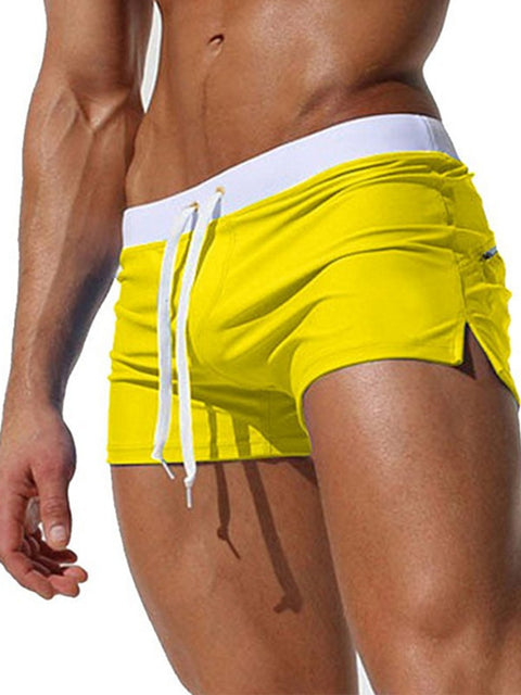 Rainbow Fashion Rear pocket design Breathable and quick-drying Men's Beach Shorts