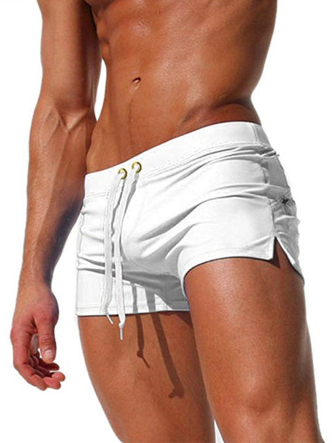 Rainbow Fashion Rear pocket design Breathable and quick-drying Men's Beach Shorts