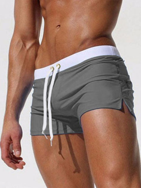 Rainbow Fashion Rear pocket design Breathable and quick-drying Men's Beach Shorts