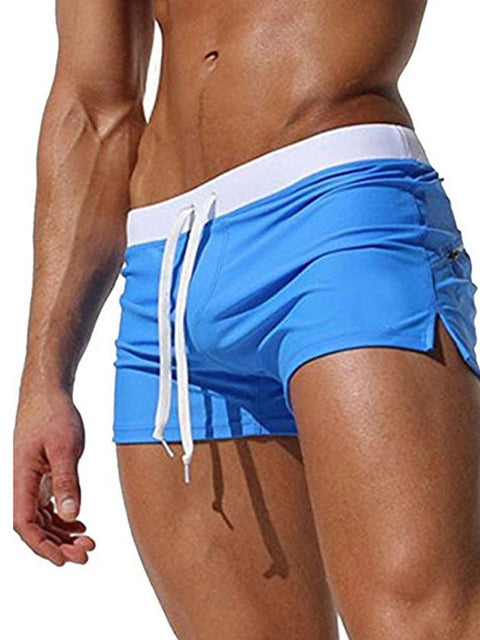 Rainbow Fashion Rear pocket design Breathable and quick-drying Men's Beach Shorts