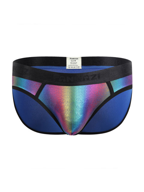 Men's rainbow Low waist High elasticity Underwear